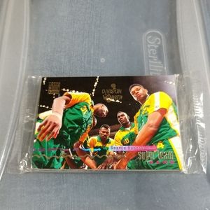 Gary Patton Seattle Supersonics Super team 93-94 Sealed Pack of 10 Cards